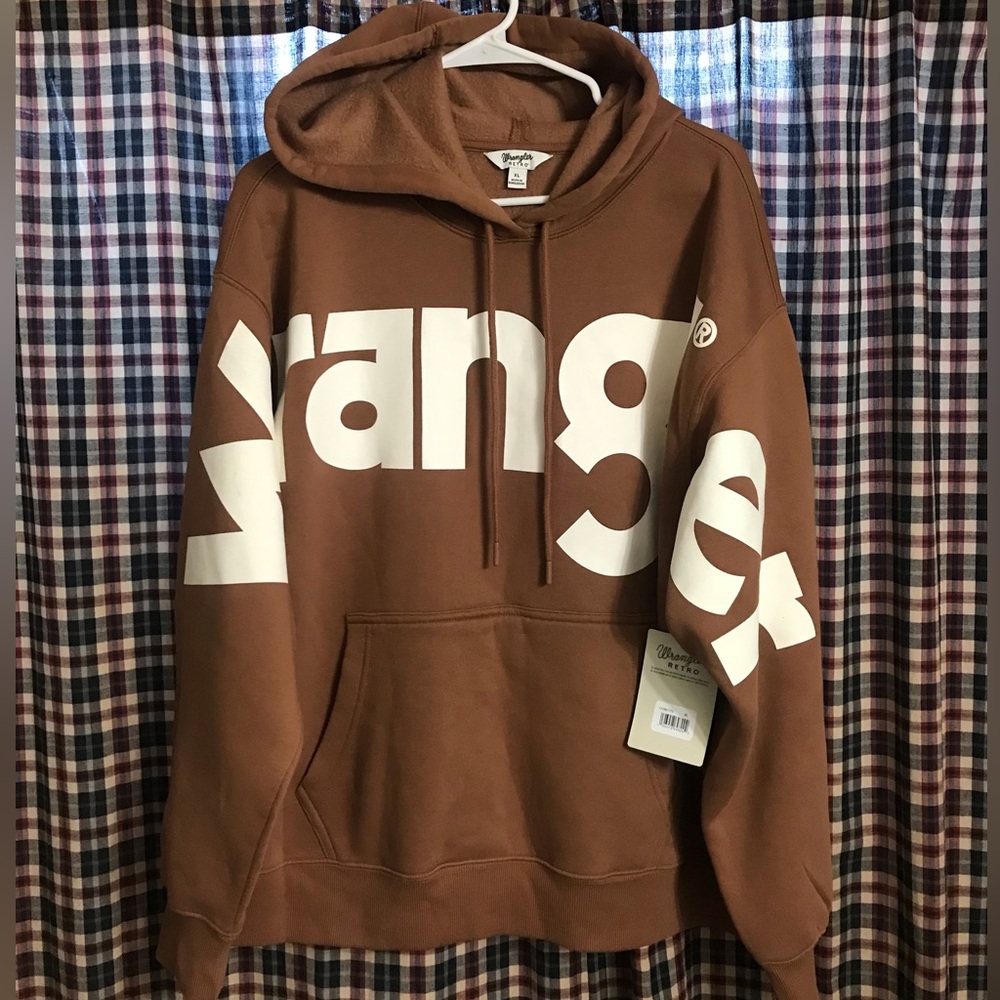 New Wrangler Retro Pullover Hoodie